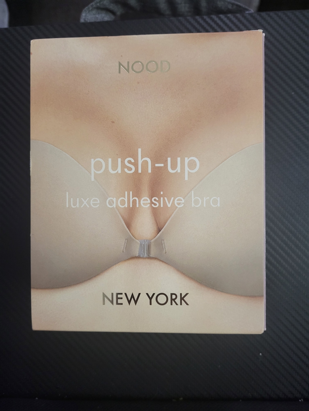 NOOD New York Push-Up Luxe Adhesive Bra - Buff  - D CUP
